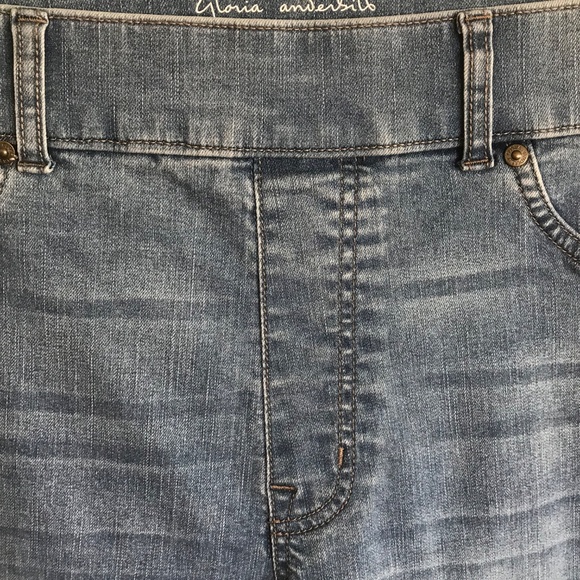 GLORIA VANDERBILT Shape Effect High Rise Flare Jeans Women’s Plus Size 14 - Picture 4 of 16